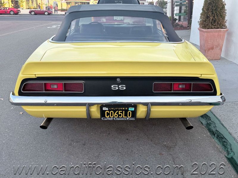 1969 Chevrolet Camaro SS 396 Conv  - 23088314 - 59