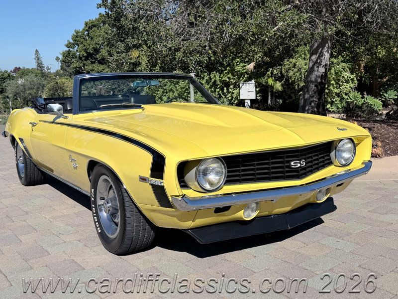 1969 Chevrolet Camaro SS 396 Conv  - 23088314 - 62