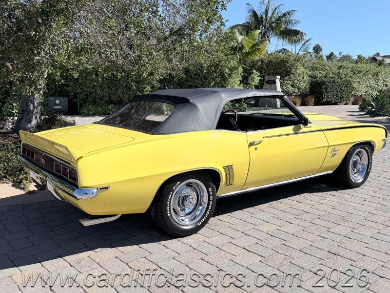1969 Chevrolet Camaro SS 396 Conv  - 23088314 - 66