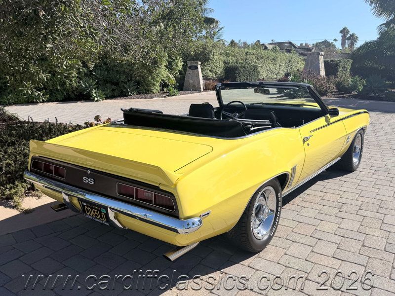 1969 Chevrolet Camaro SS 396 Conv  - 23088314 - 67