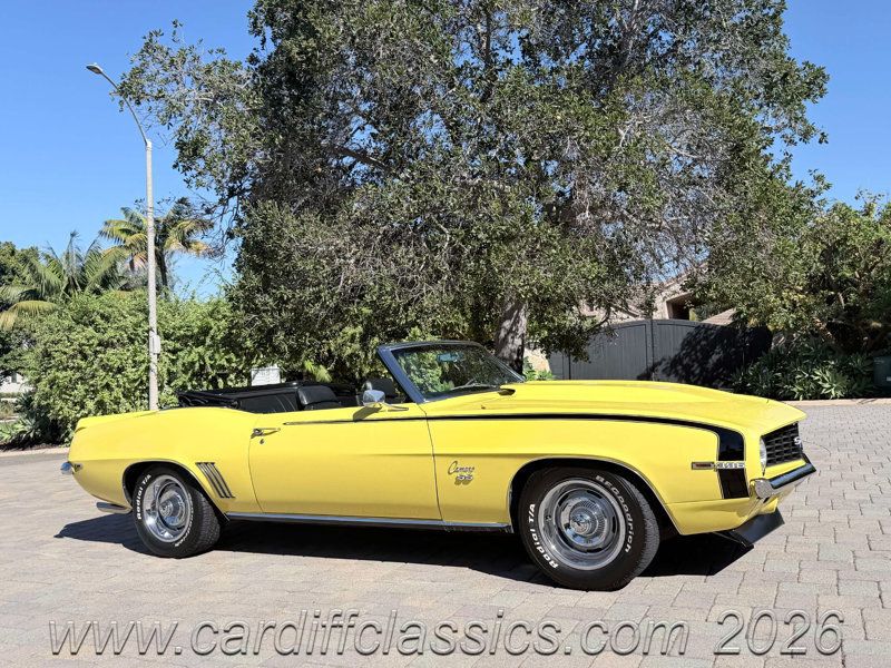 1969 Chevrolet Camaro SS 396 Conv  - 23088314 - 70
