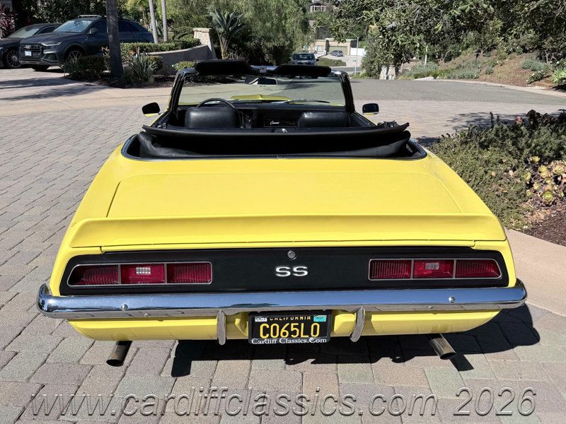 1969 Chevrolet Camaro SS 396 Conv  - 23088314 - 8