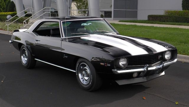 1969 Used Chevrolet Camaro Z/28 Ultra-Rare Tuxedo Black DZ-302 Z/28! at ...