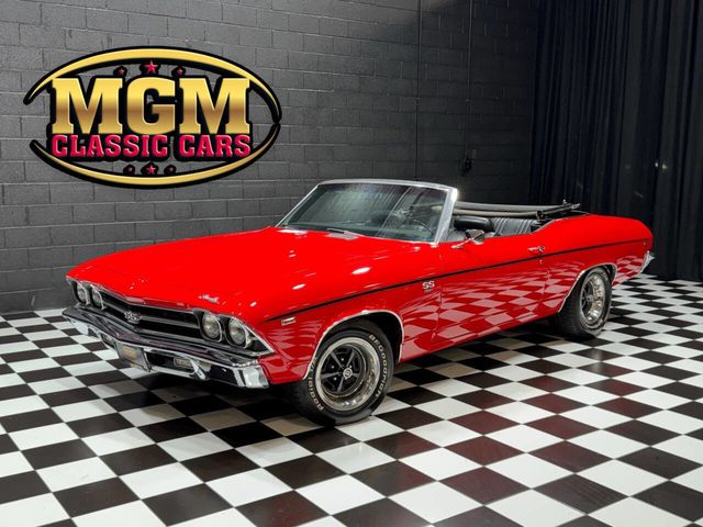 1969 Chevrolet Chevelle BIG BLOCK 396cid CONVERTIBLE FUN 12 BOLT! AC! - 22875071 - 0
