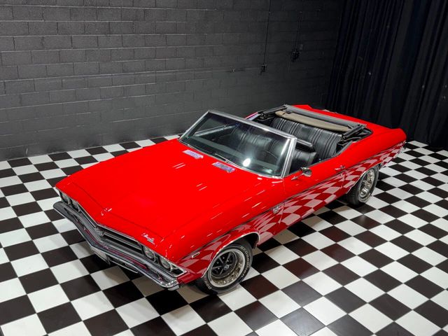 1969 Chevrolet Chevelle BIG BLOCK 396cid CONVERTIBLE FUN 12 BOLT! AC! - 22875071 - 9