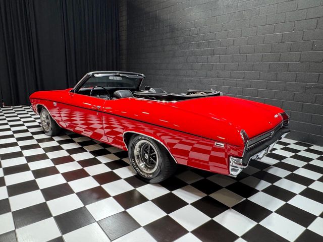 1969 Chevrolet Chevelle BIG BLOCK 396cid CONVERTIBLE FUN 12 BOLT! AC! - 22875071 - 17