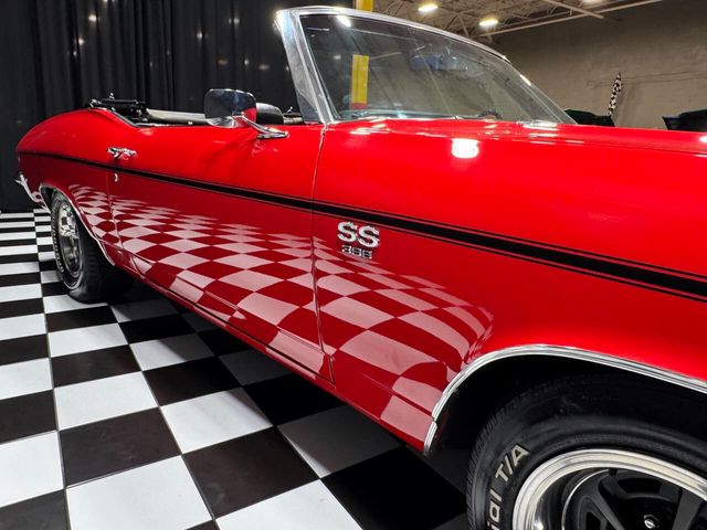 1969 Chevrolet Chevelle BIG BLOCK 396cid CONVERTIBLE FUN 12 BOLT! AC! - 22875071 - 23