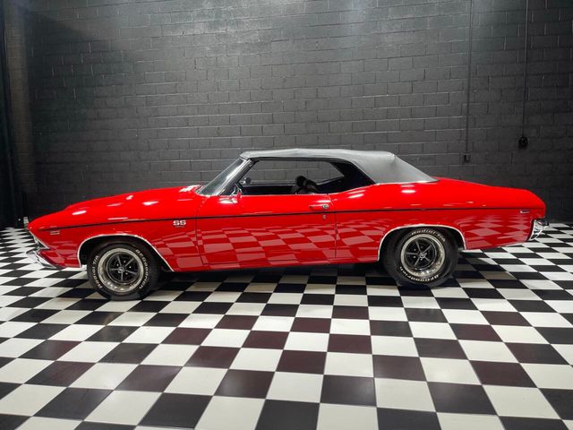 1969 Chevrolet Chevelle BIG BLOCK 396cid CONVERTIBLE FUN 12 BOLT! AC! - 22875071 - 96