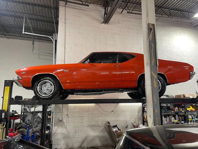 1969 Chevrolet Chevelle BIG BLOCK 454 POWER HUGGER ORANGE - 23083888 - 81