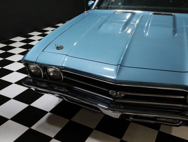 1969 Chevrolet Chevelle BIG BLOCK - METALLIC BLUE - 4 SPEED - 23056707 - 12