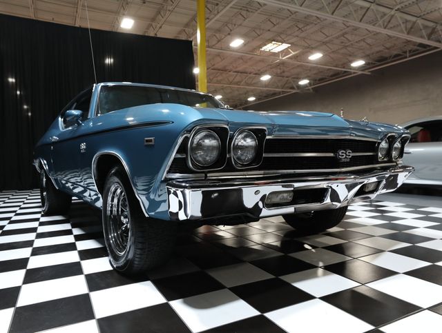 1969 Chevrolet Chevelle BIG BLOCK - METALLIC BLUE - 4 SPEED - 23056707 - 14