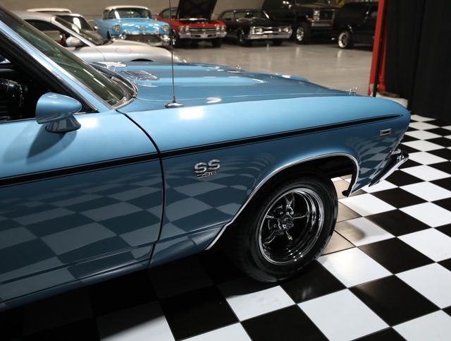 1969 Chevrolet Chevelle BIG BLOCK - METALLIC BLUE - 4 SPEED - 23056707 - 15