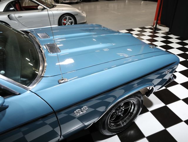 1969 Chevrolet Chevelle BIG BLOCK - METALLIC BLUE - 4 SPEED - 23056707 - 17