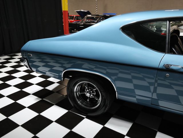 1969 Chevrolet Chevelle BIG BLOCK - METALLIC BLUE - 4 SPEED - 23056707 - 19