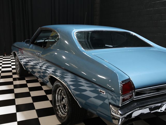 1969 Chevrolet Chevelle BIG BLOCK - METALLIC BLUE - 4 SPEED - 23056707 - 28
