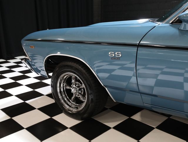 1969 Chevrolet Chevelle BIG BLOCK - METALLIC BLUE - 4 SPEED - 23056707 - 32