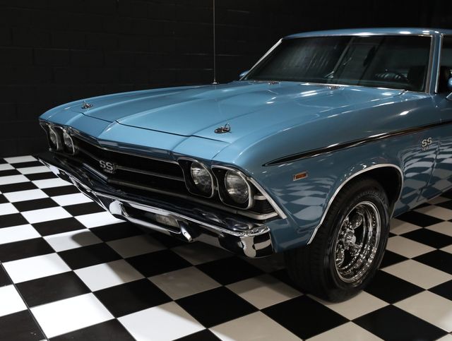 1969 Chevrolet Chevelle BIG BLOCK - METALLIC BLUE - 4 SPEED - 23056707 - 6