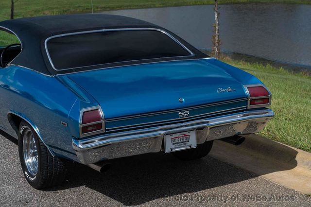 1969 Chevrolet Chevelle SS Matching Numbers 396, Protecto Plate, 4 Speed - 22660463 - 12