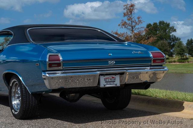 1969 Chevrolet Chevelle SS Matching Numbers 396, Protecto Plate, 4 Speed - 22660463 - 13