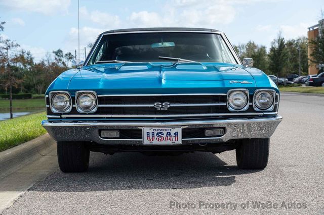 1969 Chevrolet Chevelle SS Matching Numbers 396, Protecto Plate, 4 Speed - 22660463 - 21