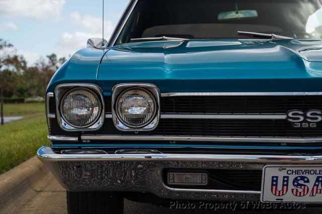 1969 Chevrolet Chevelle SS Matching Numbers 396, Protecto Plate, 4 Speed - 22660463 - 22