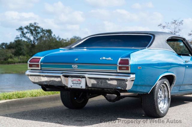 1969 Chevrolet Chevelle SS Matching Numbers 396, Protecto Plate, 4 Speed - 22660463 - 37