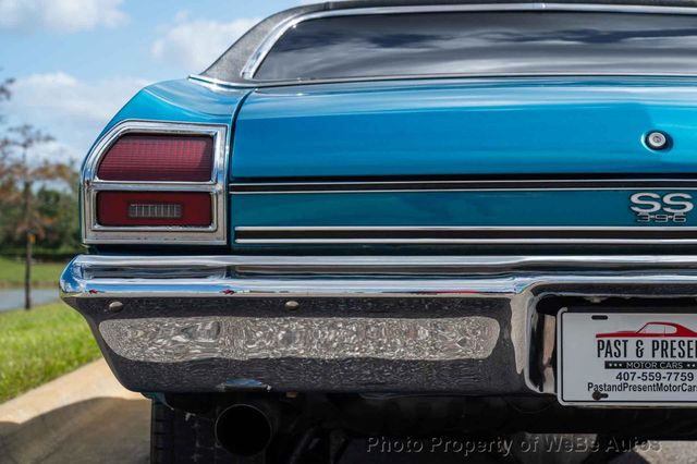 1969 Chevrolet Chevelle SS Matching Numbers 396, Protecto Plate, 4 Speed - 22660463 - 40