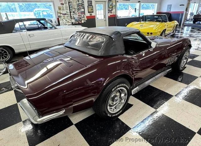 1969 Chevrolet Corvette Convertible Matching - 23058305 - 22