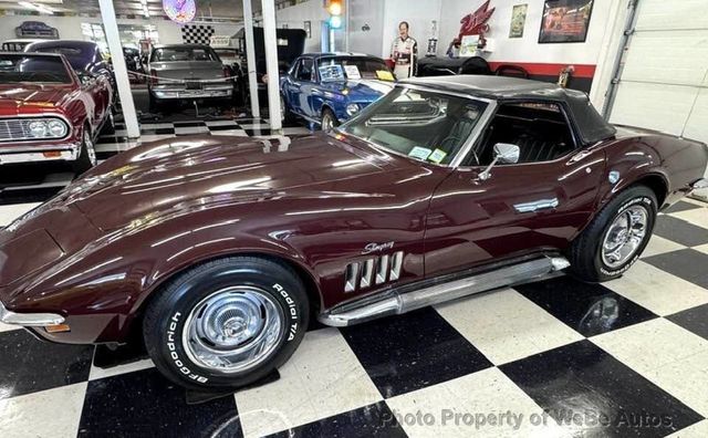 1969 Chevrolet Corvette Convertible Matching - 23058305 - 23