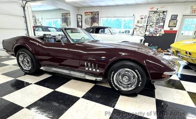 1969 Chevrolet Corvette Convertible Matching - 23058305 - 7