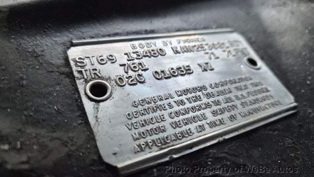 1969 Chevrolet El Camino For Sale - 22933364 - 19