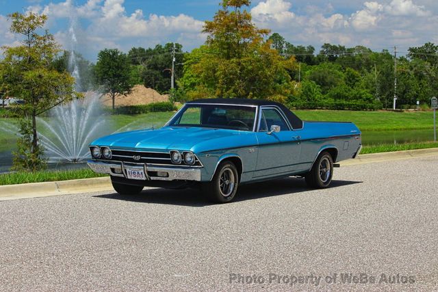 1969 Chevrolet El Camino SS 396 Big Block V8, Factory A/C, Power Windows - 23057752 - 32