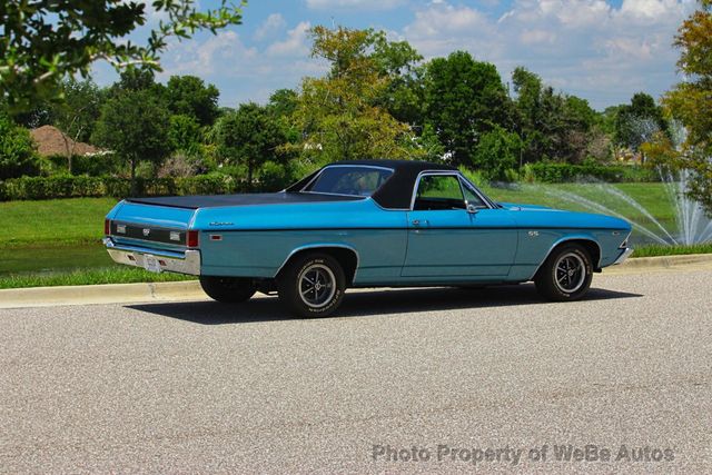 1969 Chevrolet El Camino SS 396 Big Block V8, Factory A/C, Power Windows - 23057752 - 34