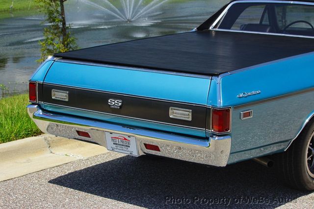 1969 Chevrolet El Camino SS 396 Big Block V8, Factory A/C, Power Windows - 23057752 - 42