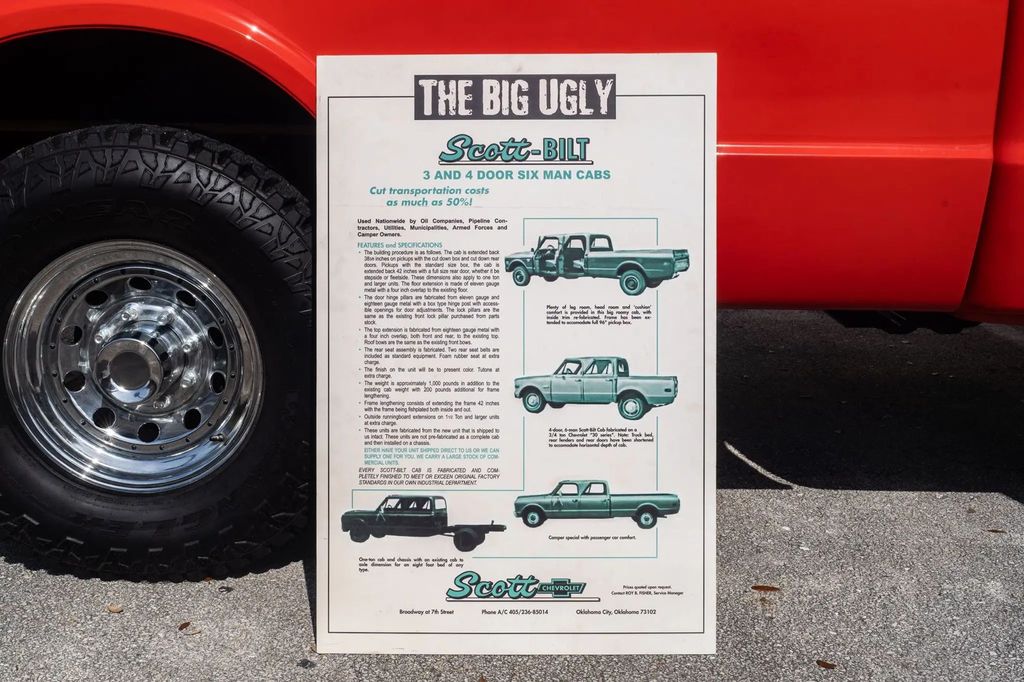 1969 Chevrolet K20 1969 Chevrolet K20 Scott-Bilt Crew Cab 4x4 4-Speed - 22883964 - 92