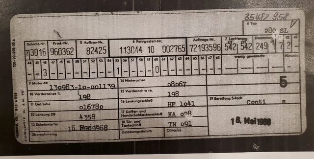 1969 Mercedes-Benz 280SL 1969 MERCEDES-BENZ 280SL,REMOVABLE HARDTOP! - 21386356 - 43