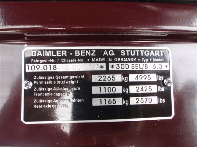 1969 Mercedes-Benz 300SEL 6.3 - 7263268 - 45