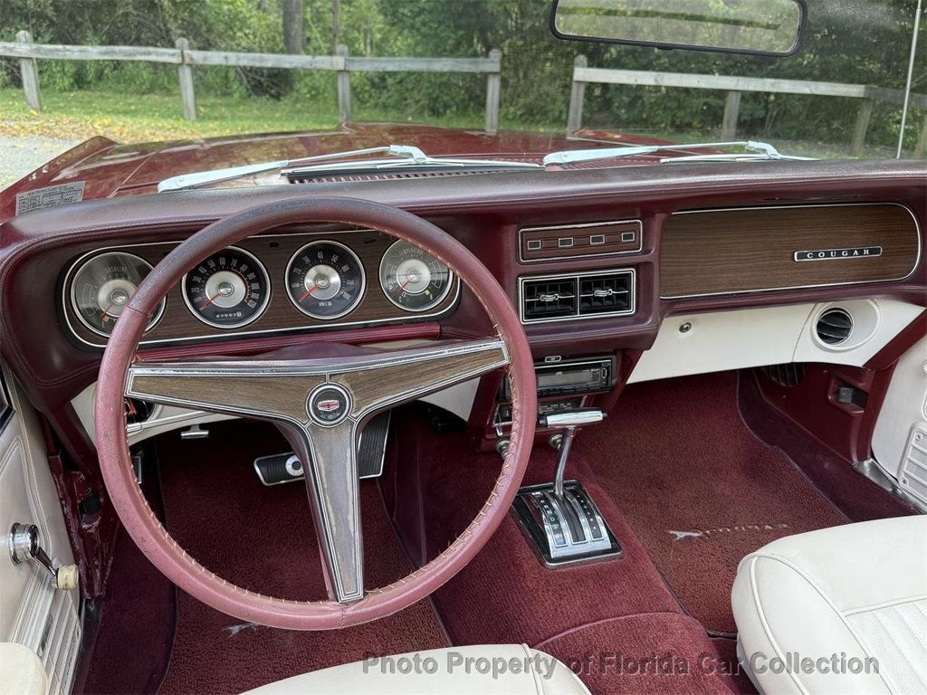 1969 Mercury Cougar Convertible 351 Windsor - 23040981 - 18