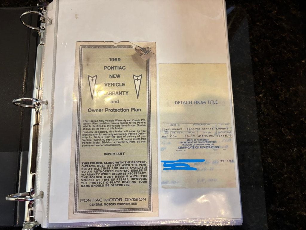 1969 Pontiac Firebird  - 22824845 - 95