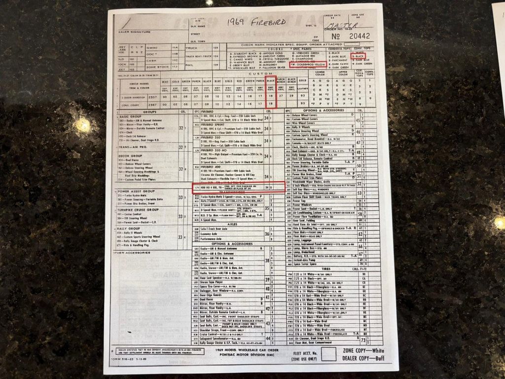1969 Pontiac Firebird  - 22824845 - 97