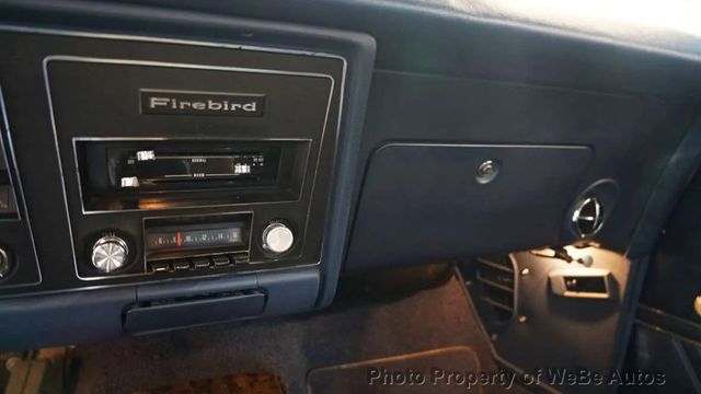1969 Pontiac Firebird Factory WQ Code For Sale - 23049764 - 28