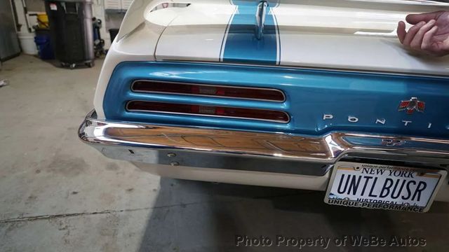 1969 Pontiac Firebird Factory WQ Code For Sale - 23049764 - 51