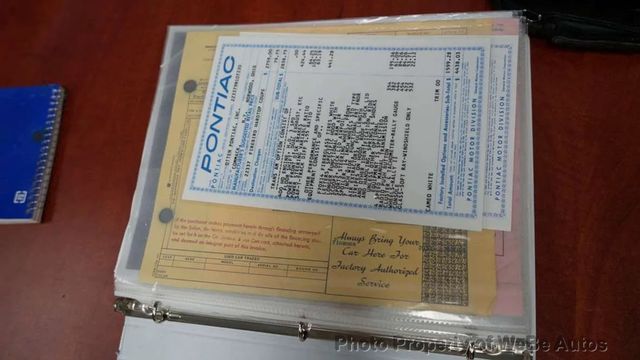 1969 Pontiac Firebird Factory WQ Code For Sale - 23049764 - 53