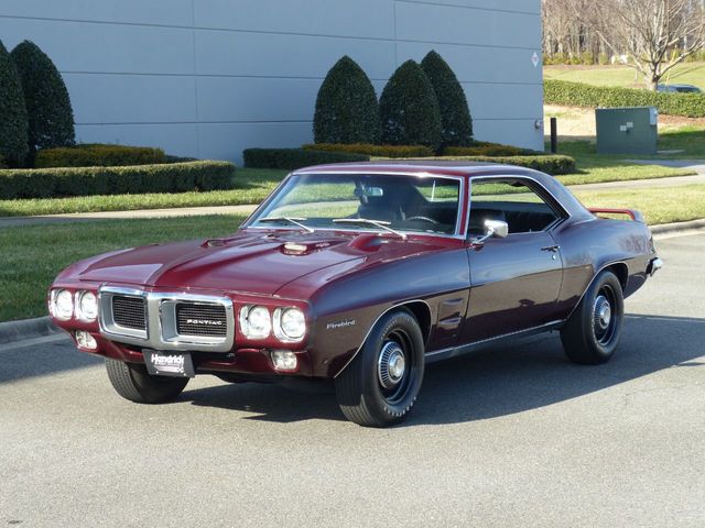 1969 Used Pontiac Firebird Gorgeous Burgundy Firebird with 400 CI V8 ...