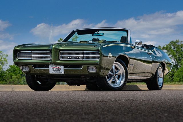 1969 Pontiac GTO Convertible Restored with AC - 22399399 - 97