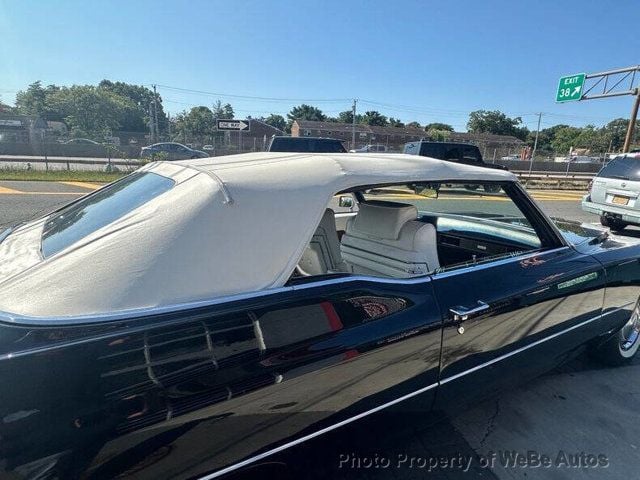 1970 Cadillac DeVille Convertible Convertible For Sale - 22589298 - 31