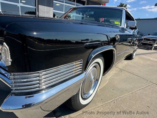 1970 Cadillac DeVille Convertible Convertible For Sale - 22589298 - 50