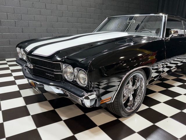 1970 Chevrolet Chevelle BIG BLOCK 454 - TUXEDO BLACK - 12 BOLT - TH400 - 23060762 - 6