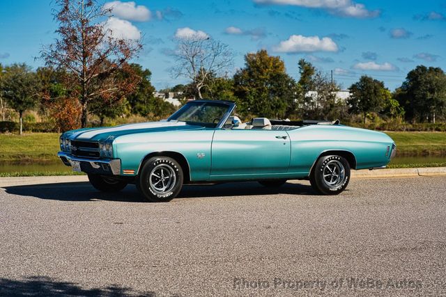 1970 Chevrolet Chevelle Convertible LS6 Frame off Restored - 22987354 - 15