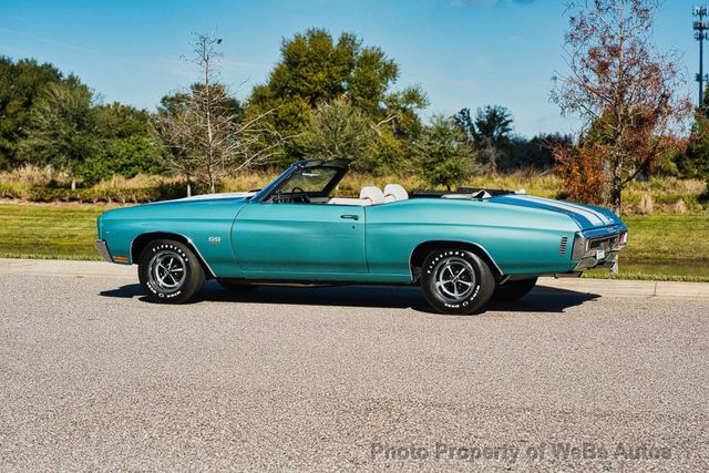 1970 Chevrolet Chevelle Convertible LS6 Frame off Restored - 22987354 - 17